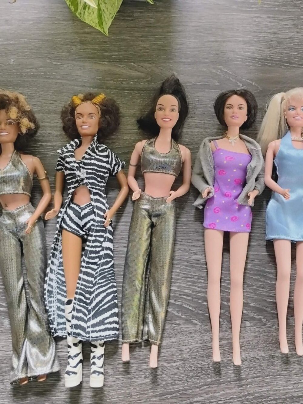 Vintage 1998 Galoob Spice Girls Doll Lot - 5 Pack